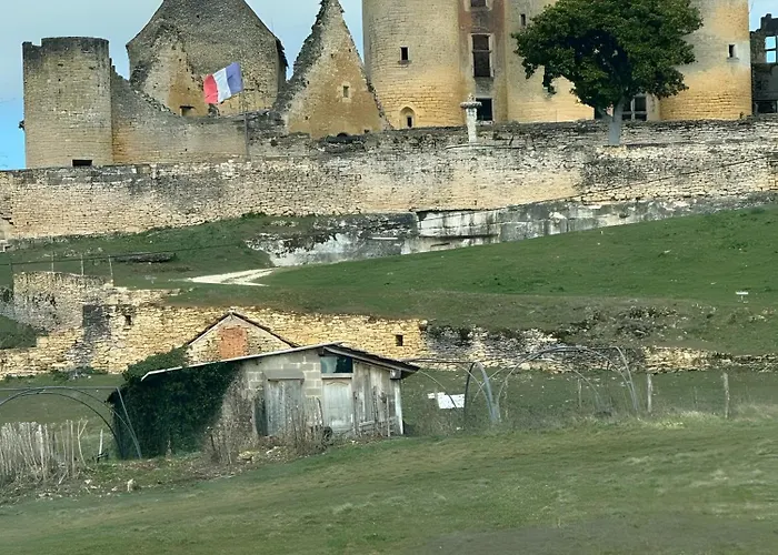 펜션 Mobil-home Le Castelnaud 21- 5 Pers Calviac-en-Perigord